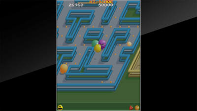 Arcade Archives: Pac-Mania - Screenshot - Gameplay (World) - 1280x720