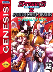 Streets of Rage 2: Syndicate Wars Sandbox - Fanart - Box - Front (null) - 466x640