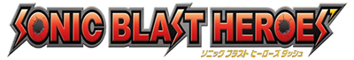 Sonic Blast Heroes - Clear Logo (null) - 600x103