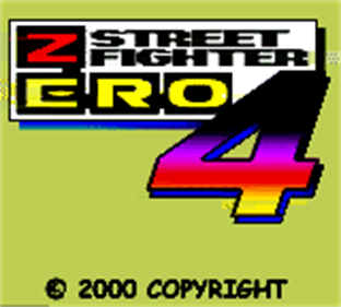 Street Fighter Zero 4 - Screenshot - Game Title (World) - 160x144