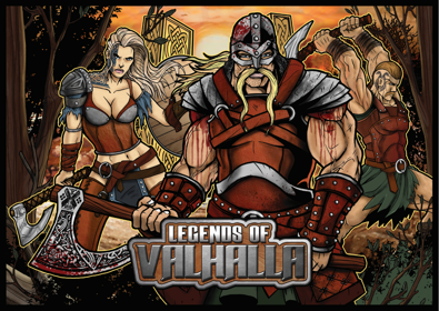 Legends of Valhalla (American Pinball) - Arcade - Marquee (null) - 1304x926