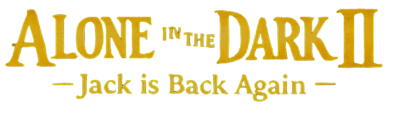 Alone In The Dark 2 : Jack Is Back Again - Clear Logo (null) - 619x175