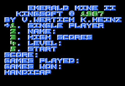 Laser Emerald Mine - Screenshot - Game Select (null) - 682x470