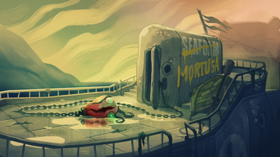 The Mermaid Mask - Fanart - Background (World) - 3840x2160
