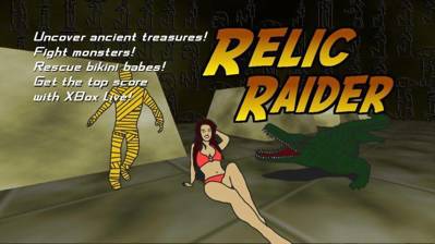Relic Raider - Screenshot - Game Title (World) - 1000x562