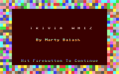 Trivia Whiz Construction Set - Screenshot - Game Title (null) - 320x200