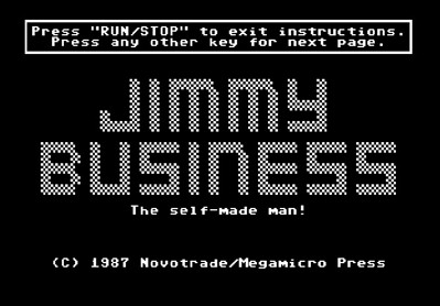 Jimmy Business - Screenshot - Game Title (null) - 668x465