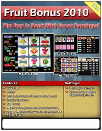 Fruit Bonus 2010 - Advertisement Flyer - Front (null) - 928x1200