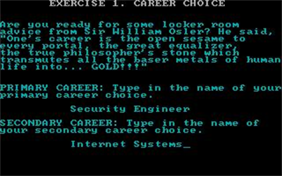 Timothy Leary's Mind Mirror - Screenshot - Gameplay (null) - 320x200