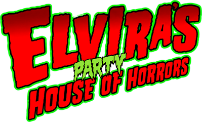 Elvira's Party House of Horrors - Clear Logo (null) - 1035x635