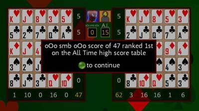 Poker Squares - Screenshot - Gameplay (World) - 1000x562