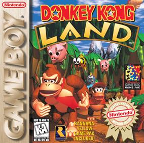 Donkey Kong Land - Box - Front (North America) - 1013x1002