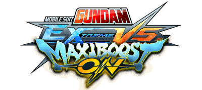 Mobile Suit Gundam Extreme Vs. MAXIBOOST ON - Clear Logo (Asia) - 1000x448
