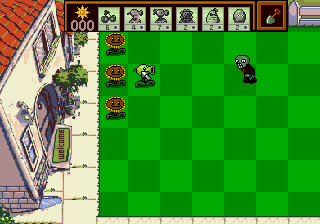 Illustration of Plants vs. Zombies (ES-2016)