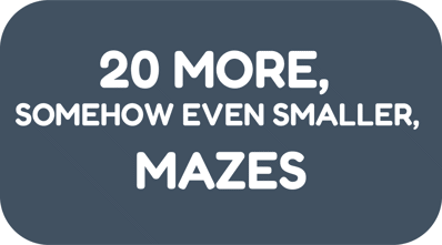 20 More, Somehow Even Smaller, Mazes - Clear Logo (World) - 1280x710