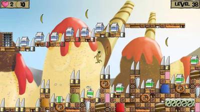 Banana Split - Screenshot - Gameplay (World) - 1000x562