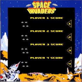 Space Invaders II - Arcade - Marquee (null) - 1024x1024