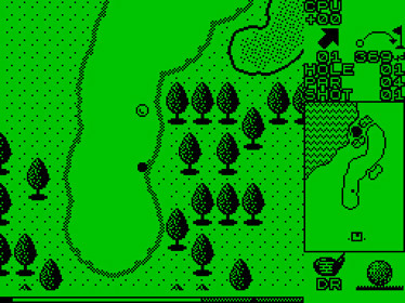 ZXGolf - Screenshot - Gameplay (null) - 512x384