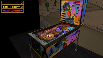 Road Runner (Roney Pinball) - Arcade - Cabinet (null) - 2560x1440