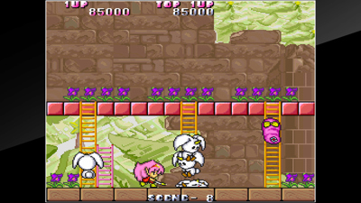Arcade Archives Rod Land - Screenshot - Gameplay (null) - 960x540