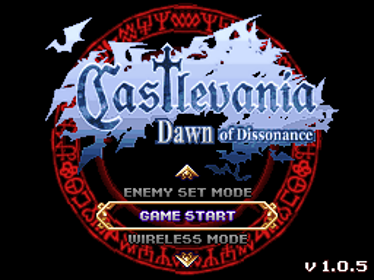 Castlevania: Dawn of Dissonance - Screenshot - Game Title (World) - 256x192