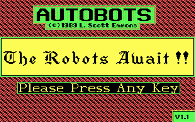 Autobots - Screenshot - Game Title (null) - 320x200