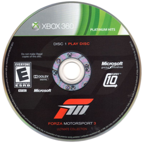 Forza Motorsport 3: Ultimate Collection - Disc (North America) - 800x800