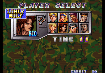 Shock Troopers - Screenshot - Game Select (null) - 320x224