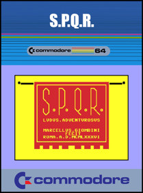 S.P.Q.R. - Fanart - Box - Front (null) - 798x1072