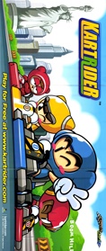 Crazyracing Kartrider - Advertisement Flyer - Front (United States) - 2191x5189