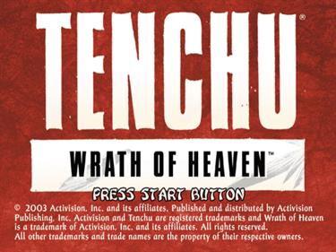Tenchu: Wrath of Heaven - Screenshot - Game Title (North America) - 1914x1433