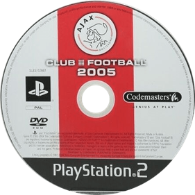 Club Football 2005: Ajax Amsterdam - Disc (Europe) - 445x444