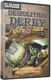 Auxiliary Power's Demolition Derby and Figure 8 Race - Box - 3D (null) - 567x878