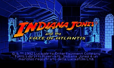 Indiana Jones and the Fate of Atlantis AGA - Screenshot - Game Title (null) - 663x399