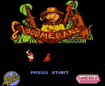 Boomerang Kid - Screenshot - Game Title (null) - 556x455