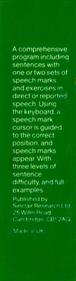 Speech Marks - Box - Back (United Kingdom) - 244x900