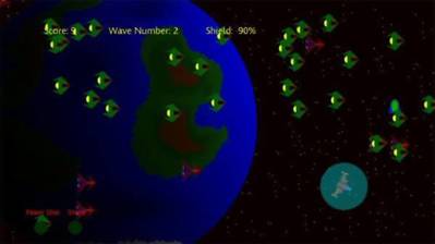 Astero Defender - Screenshot - Gameplay (World) - 600x337