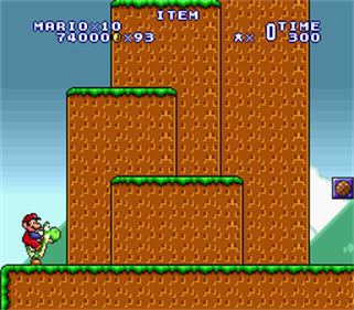 SMW SMB1 Style Hack - Screenshot - Gameplay (United States) - 256x224