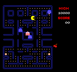 Illustration of Pac-Man Arcade in a Tin