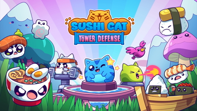 Sushi Cat: Tower Defense - Banner (North America) - 1920x1080