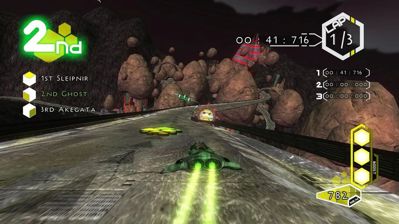 Antigrav Racing Championship - Screenshot - Gameplay (World) - 1000x562