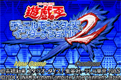 Yu-Gi-Oh! 7 Trials to Glory: World Championship Tournament 2005 - Screenshot - Game Title (Japan) - 240x160