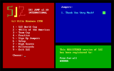 Ski Jump International v2 - Screenshot - Game Title (null) - 640x400