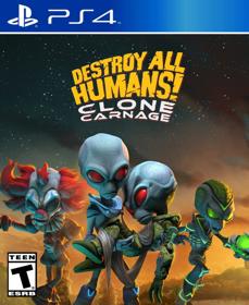 Destroy All Humans!: Clone Carnage - Fanart - Box - Front (null) - 805x986