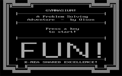 Gymnasium Adventure - Screenshot - Game Title (null) - 640x400