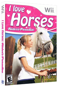 I Love Horses: Rider's Paradise  - Box - 3D (North America) - 393x586
