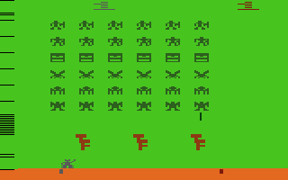 Illustration of T. F. Space Invaders