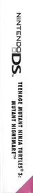Teenage Mutant Ninja Turtles 3: Mutant Nightmare - Box - Spine (Europe) - 276x1600