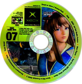 Official Xbox Magazine Game Disc: Issue 7 (June 2002) - Disc - 259x264