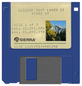 Leisure Suit Larry Goes Looking for Love (In Several Wrong Places) - Fanart - Disc (null) - 575x600